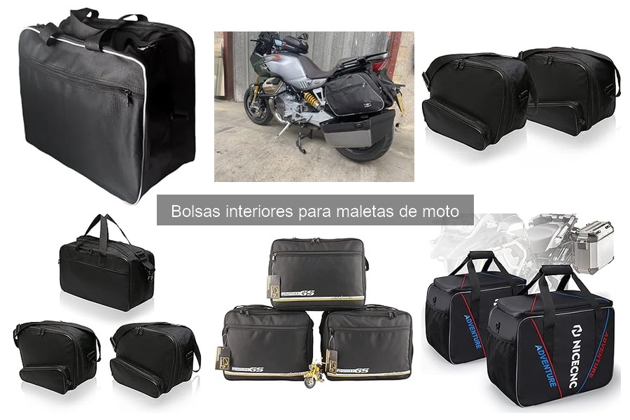 ¿Qué son las bolsas interiores para maletas de moto?