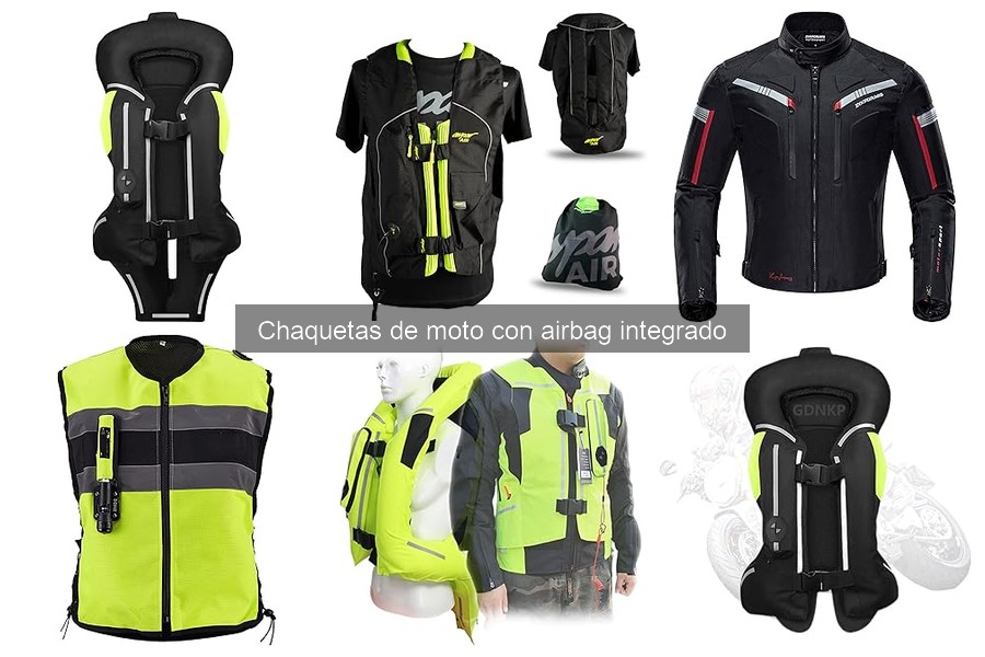 ¿Qué son las chaquetas de moto con airbag integrado?
