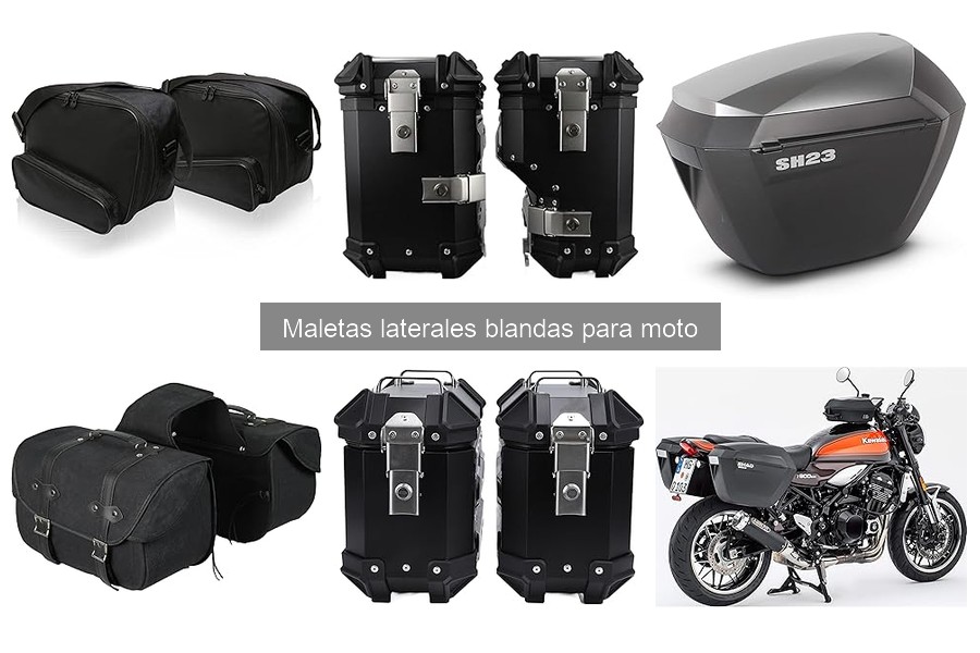 Qué son las maletas laterales blandas para moto