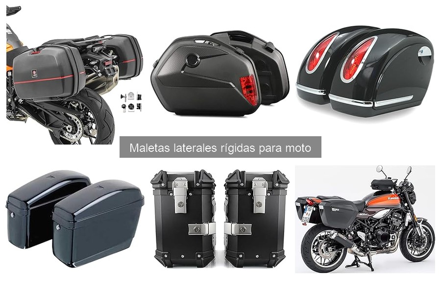 ¿Qué son las maletas laterales rígidas para moto?