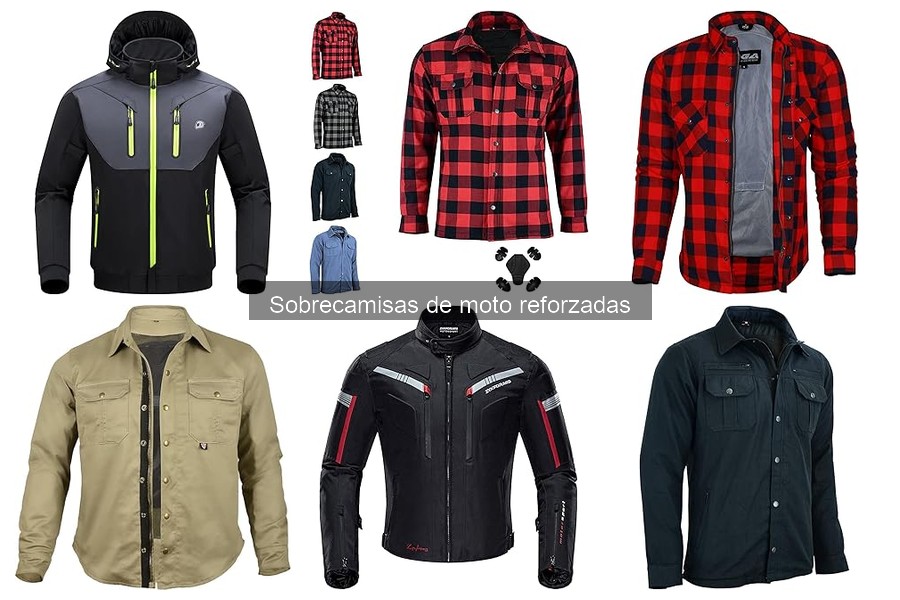 ¿Qué son las sobrecamisas de moto reforzadas?