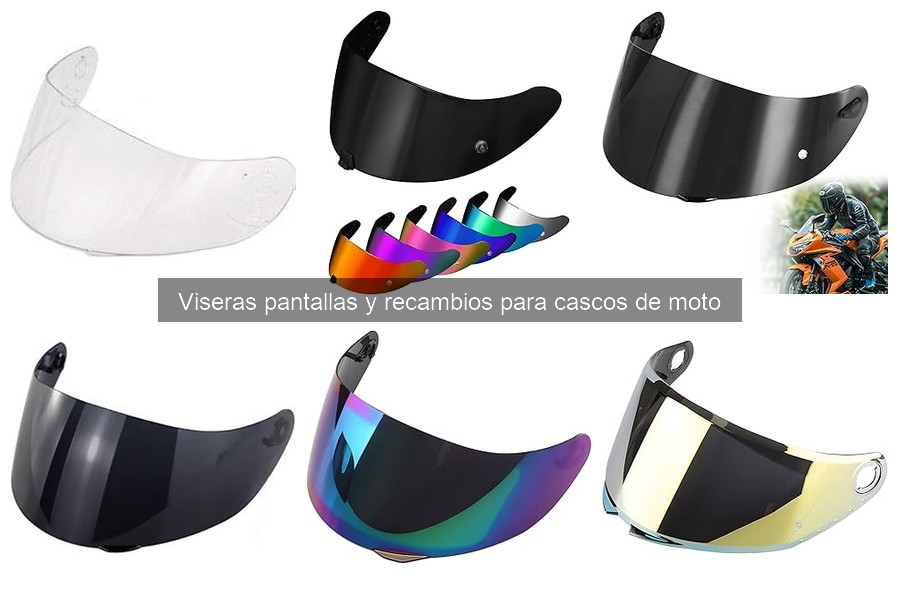 ¿Qué son las viseras para cascos de moto? Todo sobre ellas