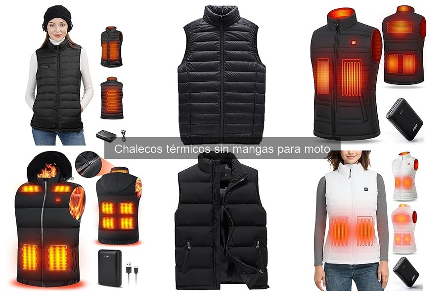 Qué son los chalecos térmicos sin mangas para moto
