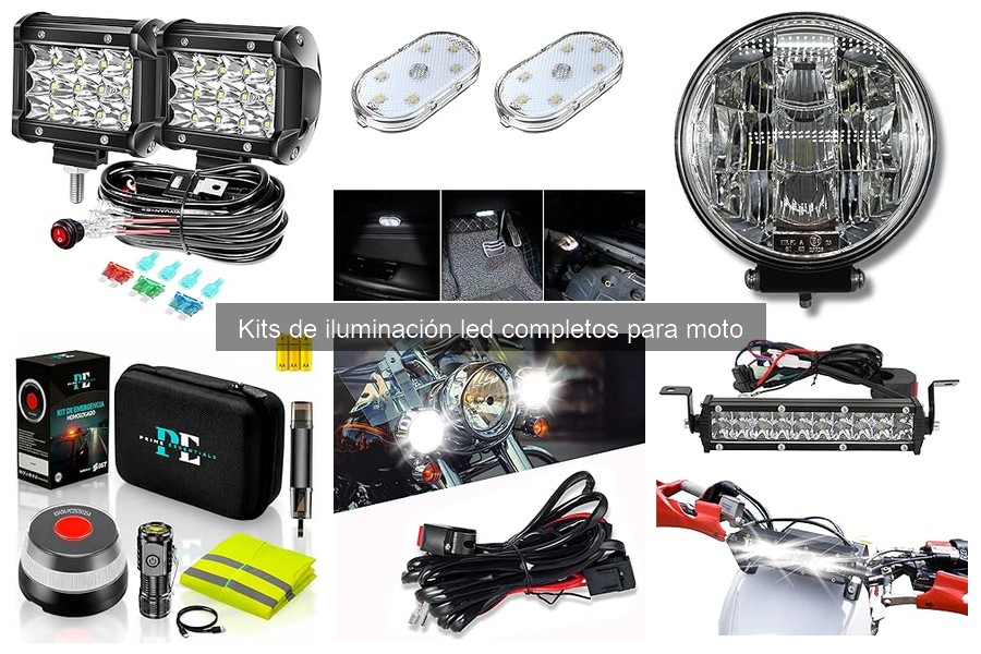 ¿Qué son los kits de iluminación LED para moto?