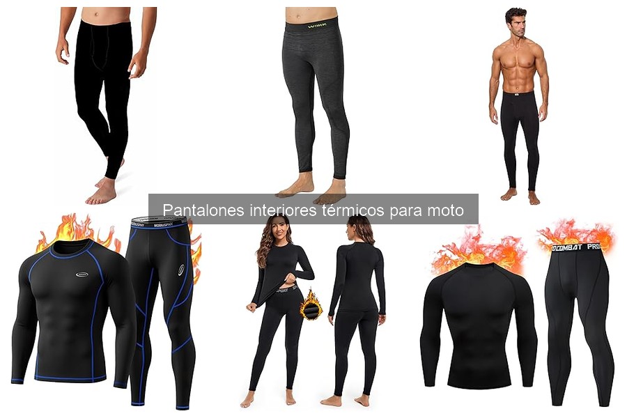 ¿Qué son los pantalones interiores térmicos para moto?