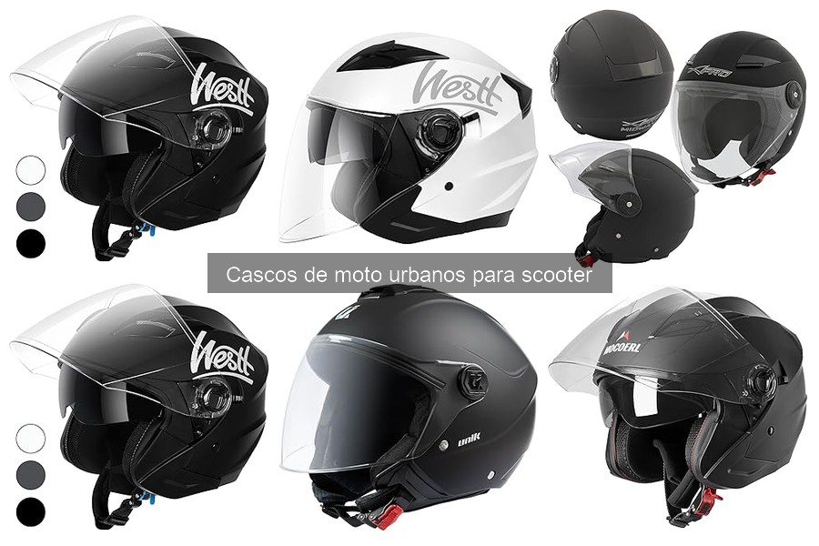 ¿Qué talla de casco urbano para scooter necesito?