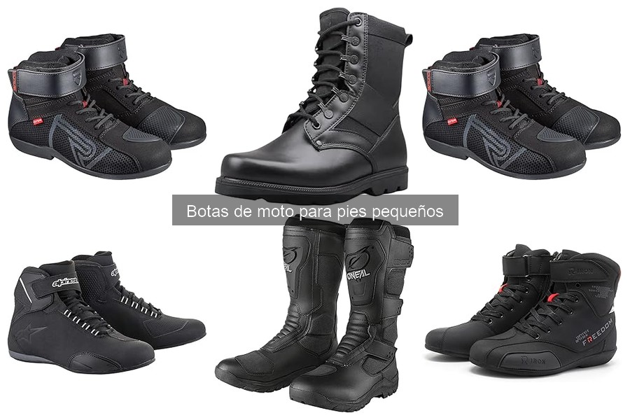 Reseñas de Botas de Moto para Pies Pequeños: Opiniones y Modelos