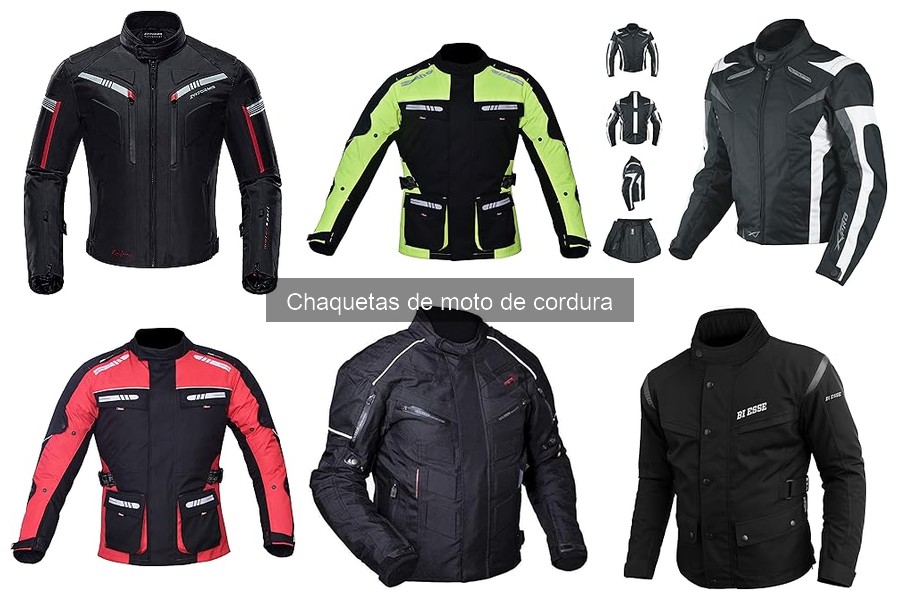 Reseñas de chaquetas de moto de cordura populares