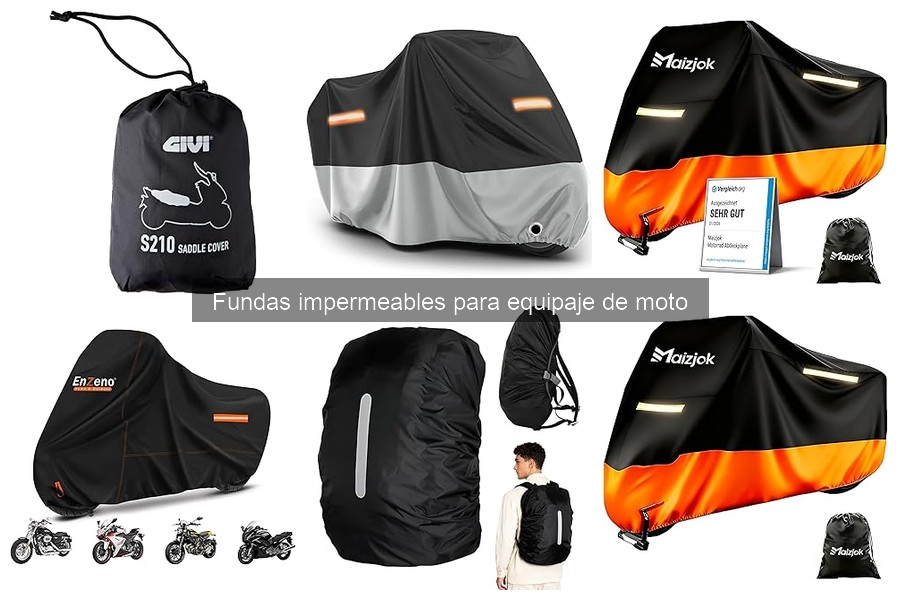 Reseñas de Fundas Impermeables para Equipaje de Moto