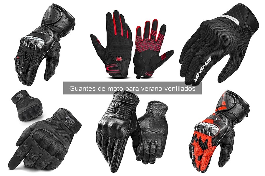 Reseñas de Guantes de Moto Ventilados para Verano