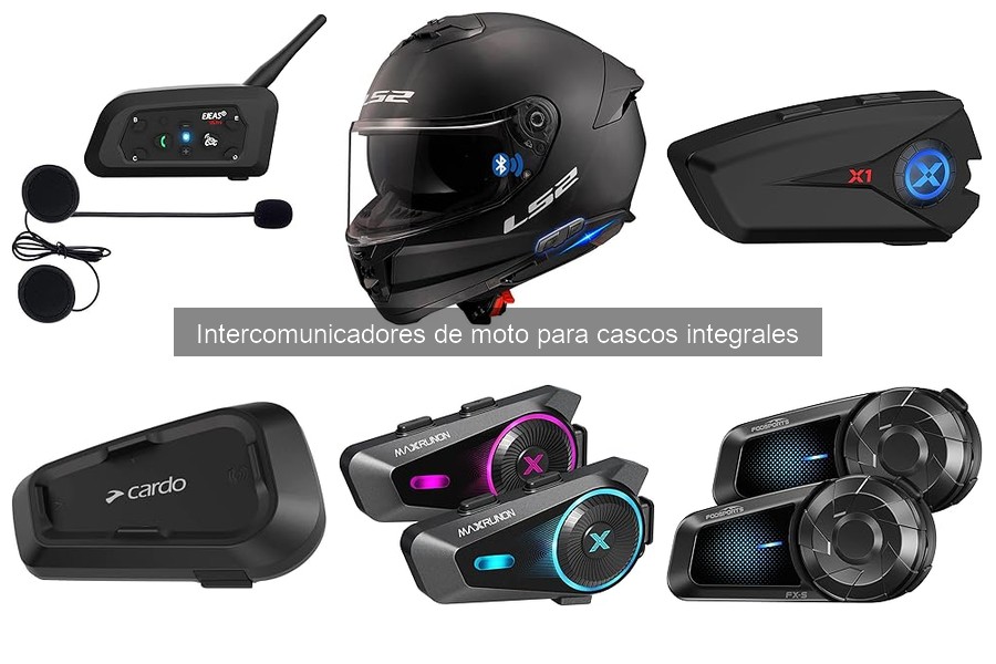 Reseñas de los intercomunicadores de moto más vendidos