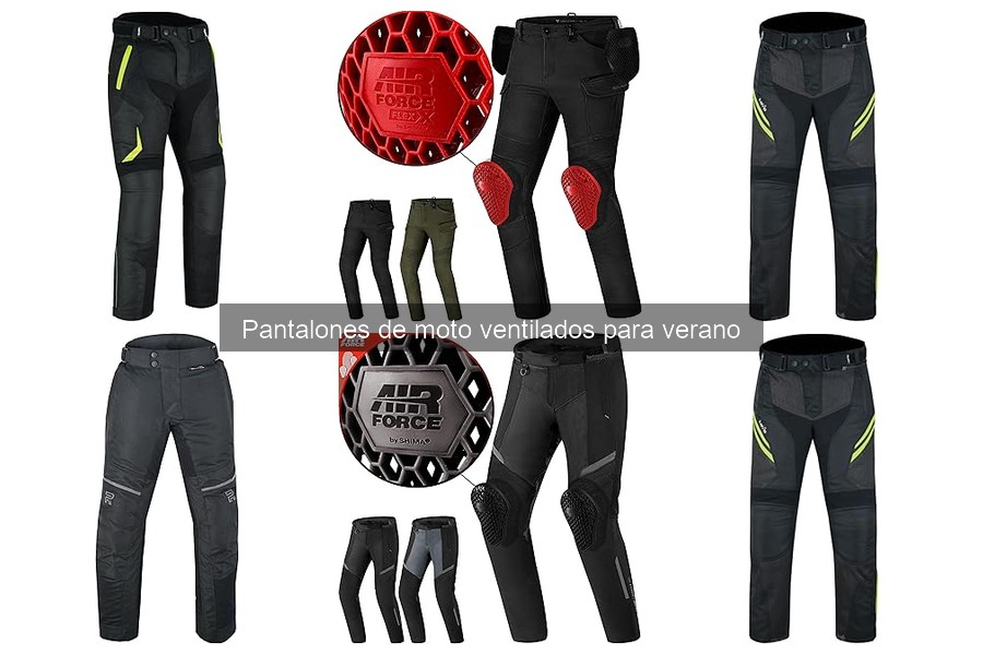 Reseñas de pantalones de moto ventilados para verano