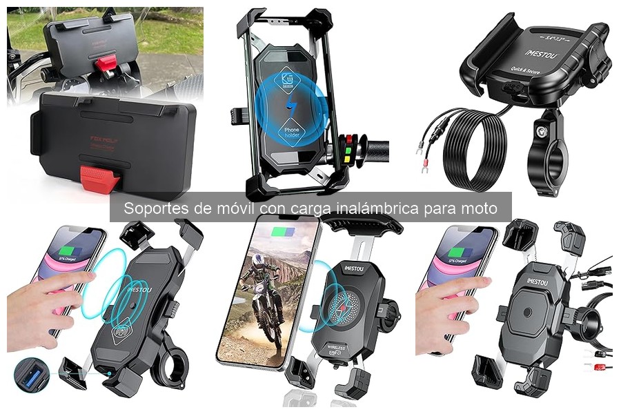 Reseñas de Soportes de Móvil con Carga Inalámbrica para Moto