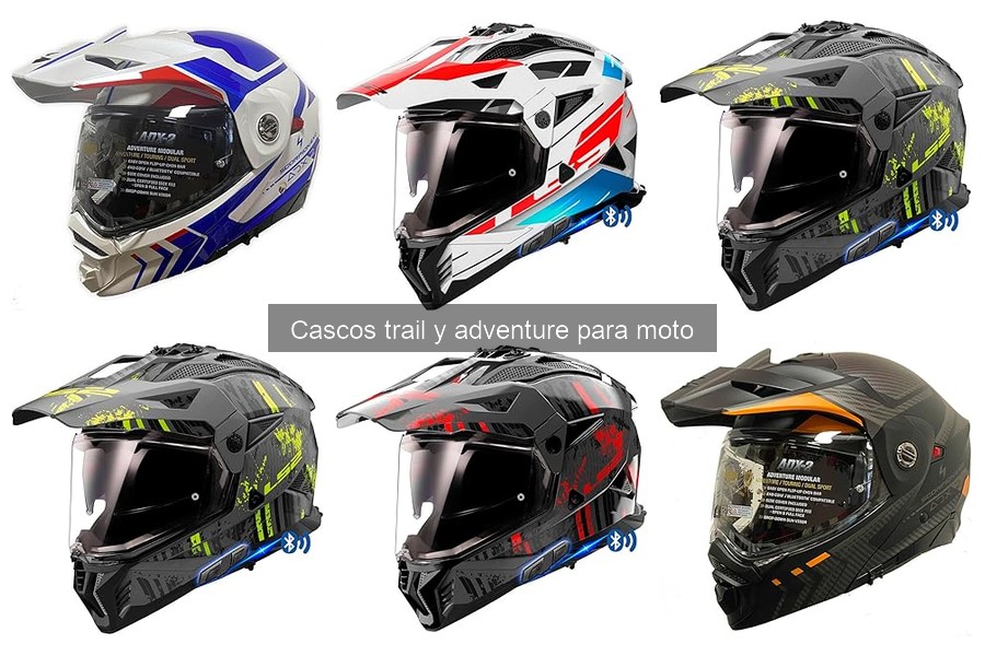 Reseñas de usuarios sobre cascos trail específicos para moto