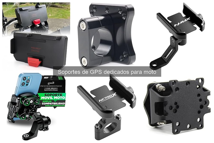 Reseñas de usuarios sobre soportes de GPS para moto