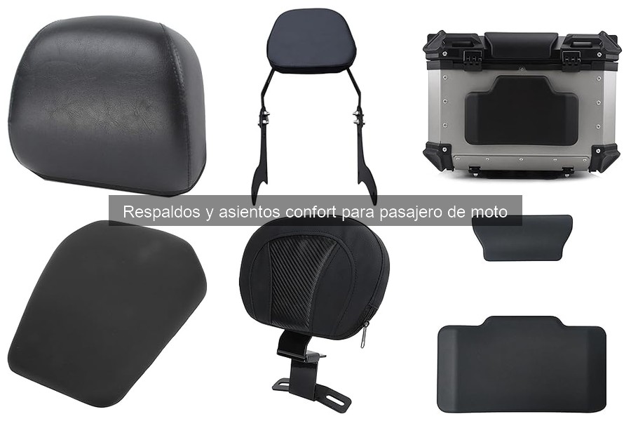 Respaldos y Asientos Confort para Pasajero de Moto: ¿Qué Son?