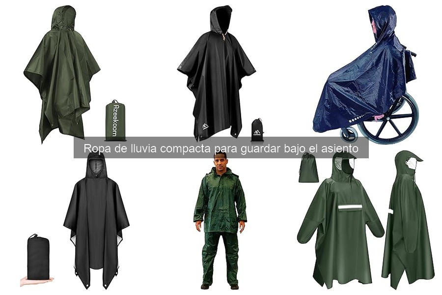Ropa de lluvia compacta para moto: características y funciones
