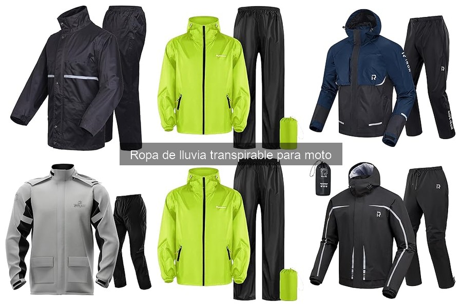 Ropa de lluvia para moto en climas cálidos: beneficios y opciones