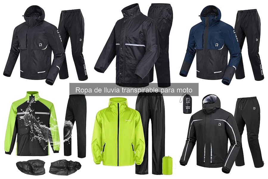Ropa de Lluvia Transpirable para Moto: ¿Qué Es Y Por Qué Usarla?