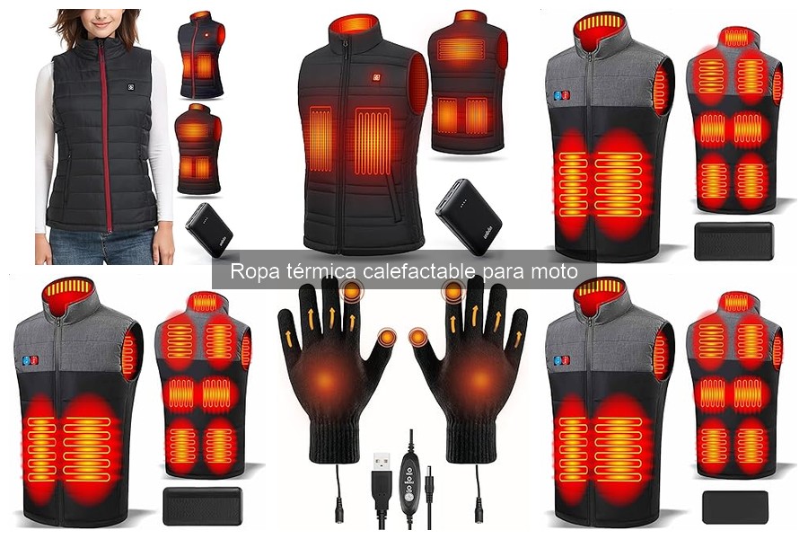 Ropa térmica calefactable: opiniones de expertos en motociclismo