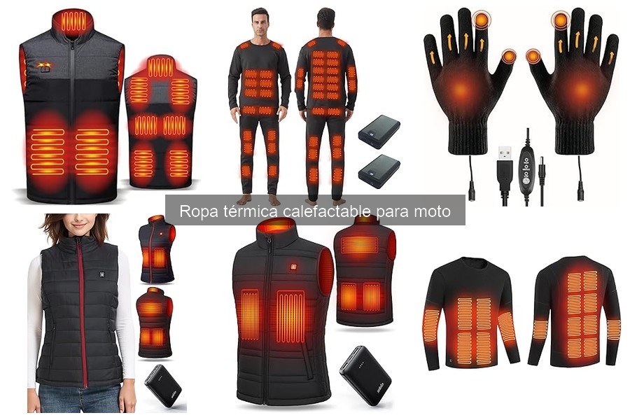 Ropa térmica calefactable para moto: ¿Qué es y cómo funciona?