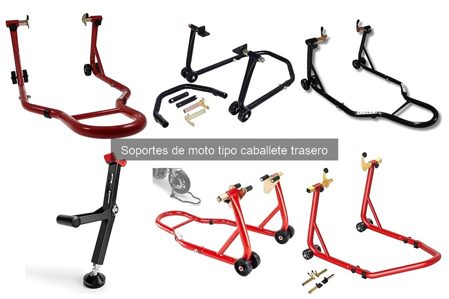 Seguridad en Soportes de Moto Tipo Caballete Trasero