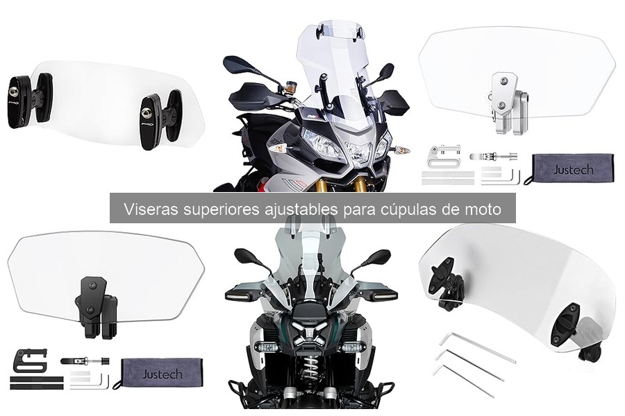 Soluciones a Problemas Comunes con Viseras Ajustables de Moto