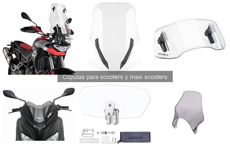 ¿Son necesarias las cúpulas para viajes largos en scooter?