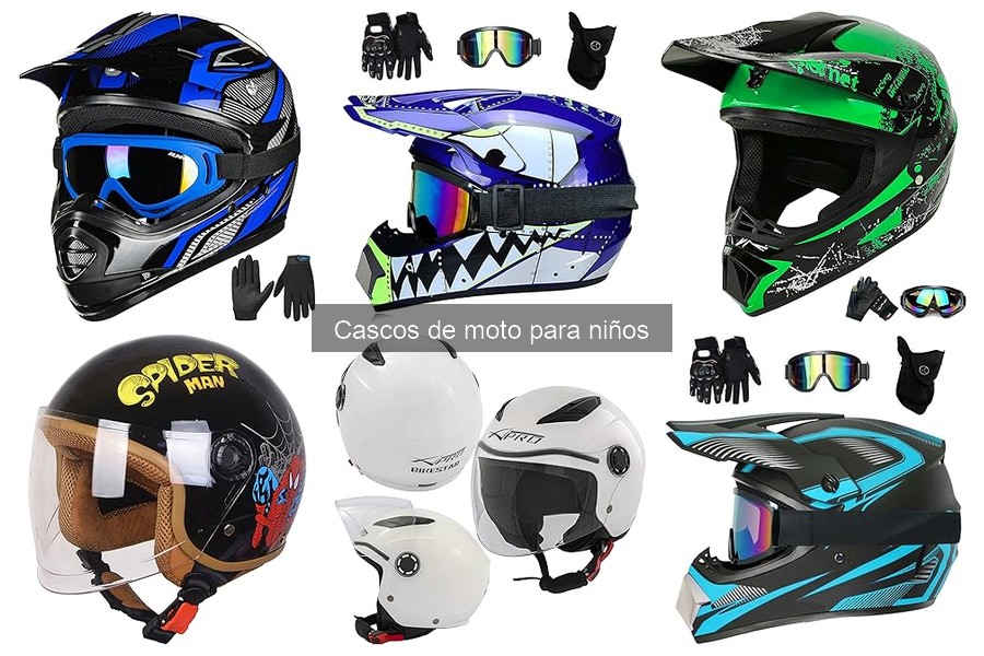¿Son necesarios los cascos de moto para niños en todas las trayectorias?