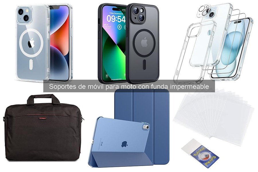 Soportes de móvil para moto con funda impermeable: ¿Qué son?