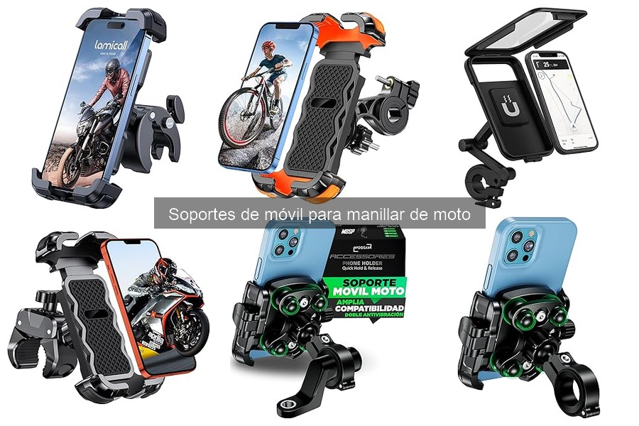 Soportes de móvil para moto: ¿Son seguros mientras conduces?