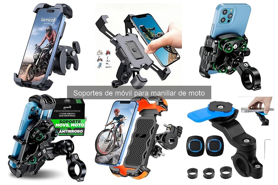 Soportes de móvil para viajes en moto: características clave