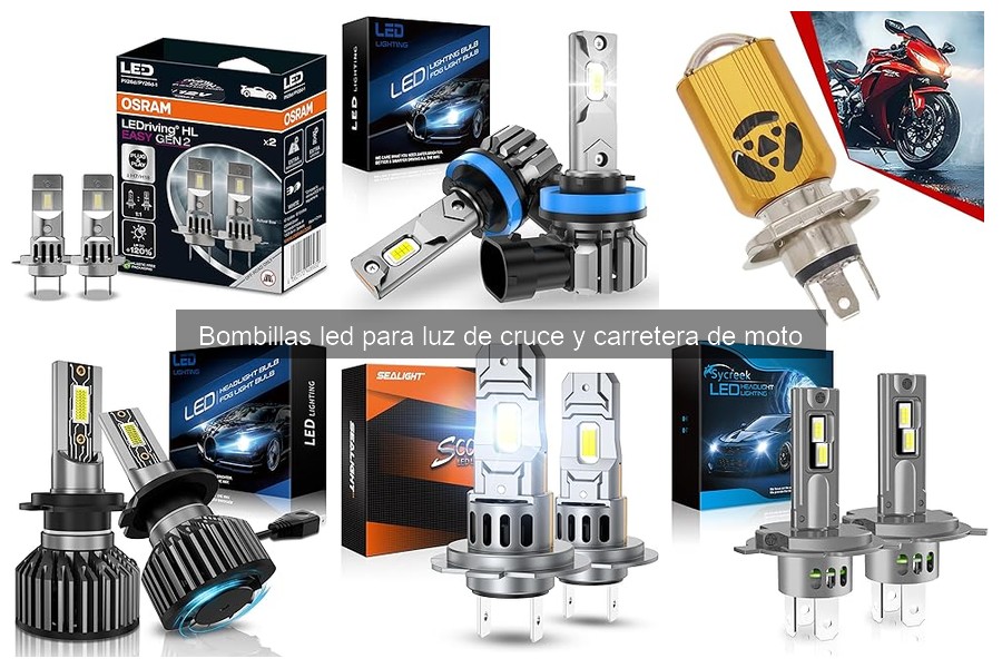Temperatura de Color Ideal para Bombillas LED en Motos