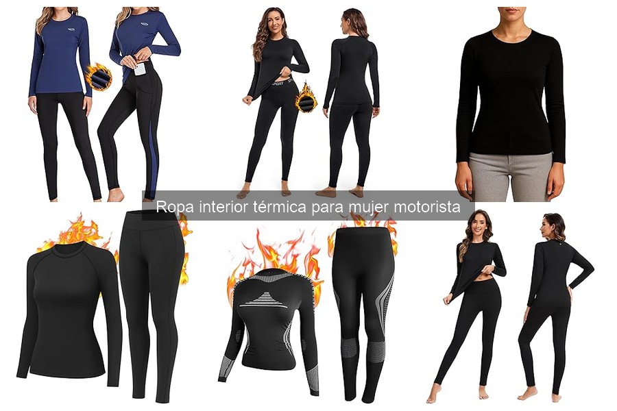 Tendencias 2024: Ropa Interior Térmica Mujer Motociclista
