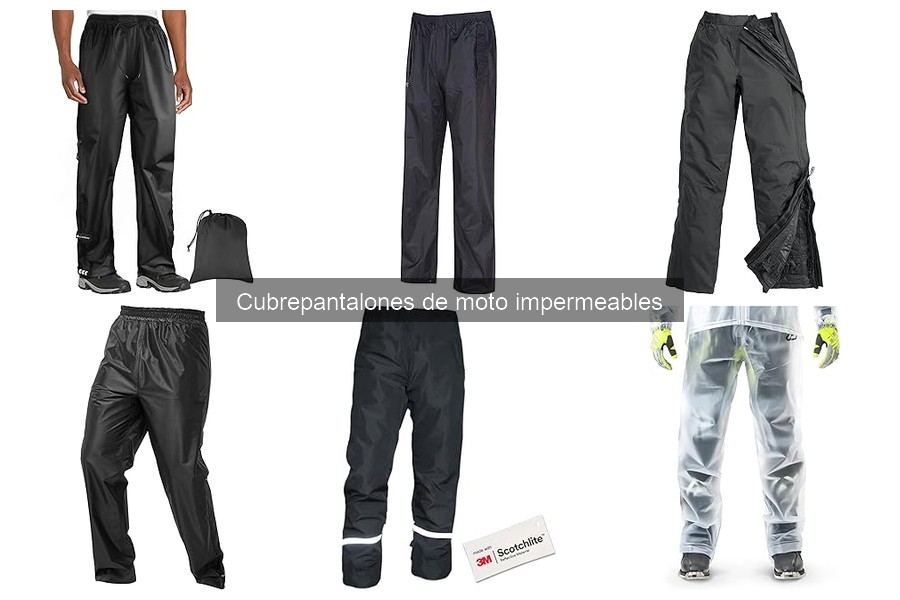 Testimonios reales sobre cubrepantalones de moto impermeables
