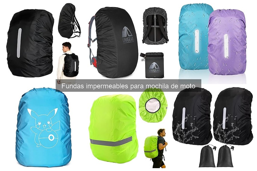 Testimonios sobre fundas impermeables para mochilas de moto