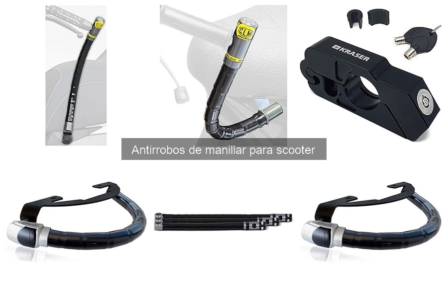 Tipos de antirrobos de manillar para scooter: ¿Cuál elegir?