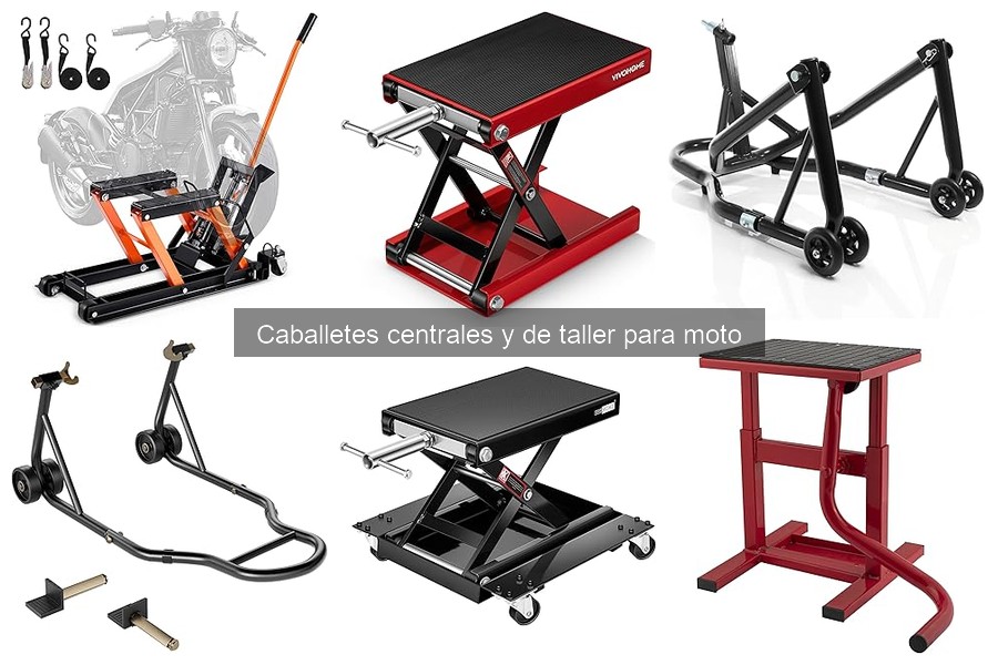 Tipos de caballetes de taller para motos: ¿Cuál elegir?