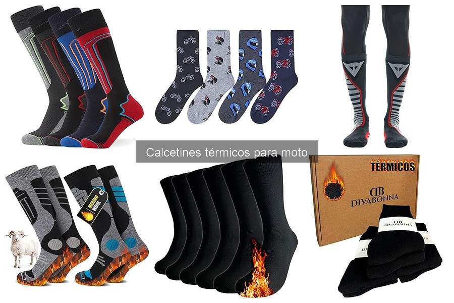 Tipos de calcetines térmicos para moto: Guía completa