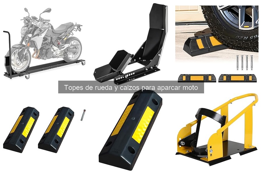 Tipos de calzos para moto y sus características esenciales