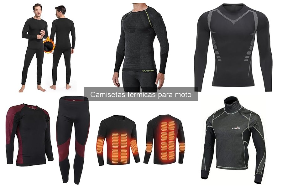 Tipos de camisetas térmicas para moto: guía completa