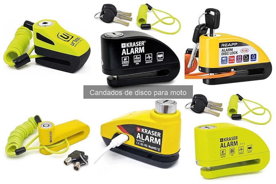 Tipos de candados de disco para moto: seguridad y materiales