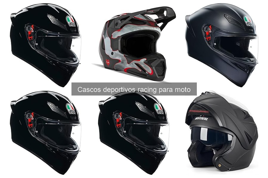 Tipos de cascos deportivos racing: diferencias y recomendaciones