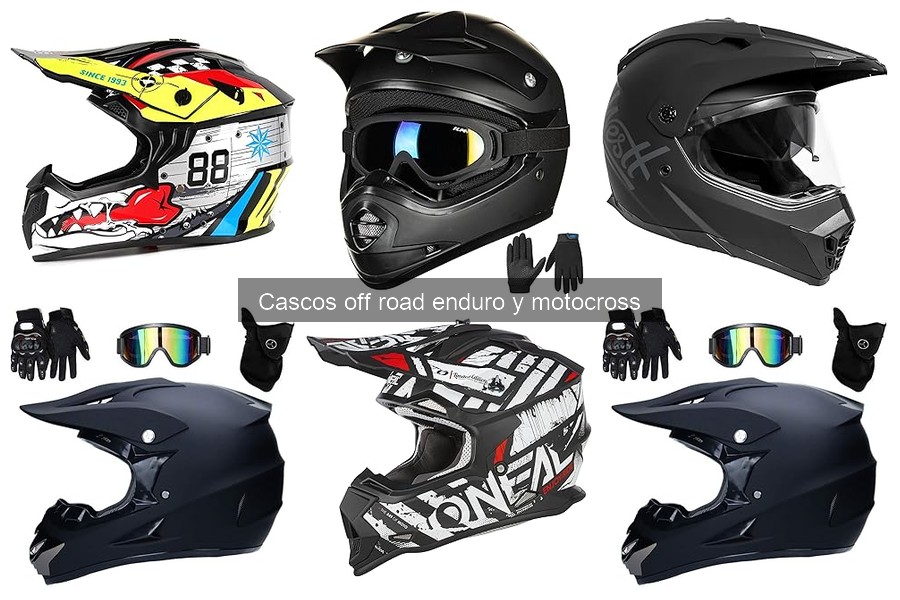 Tipos de cascos off road: características y recomendaciones