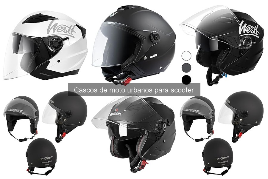 Tipos de cascos urbanos para scooter: ventajas y desventajas