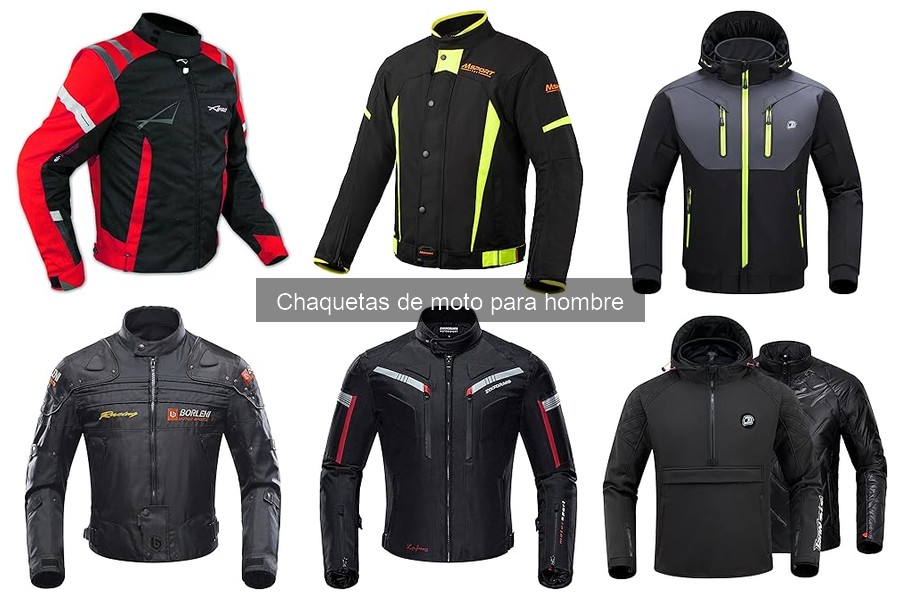 Tipos de chaquetas de moto para hombre: guía completa
