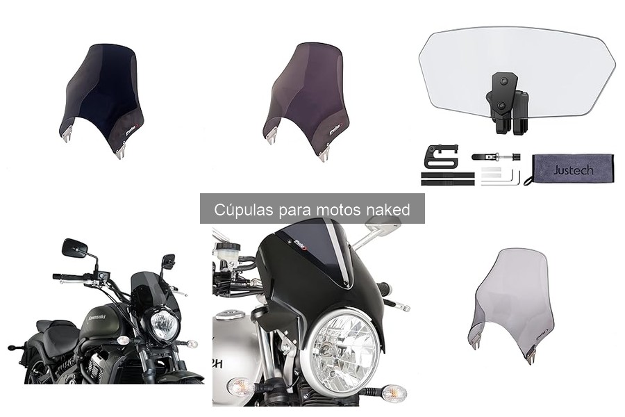 Tipos de cúpulas para motos naked: ¿Cuál elegir?