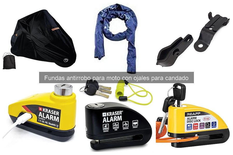 Tipos de fundas antirrobo para moto: materiales y usos