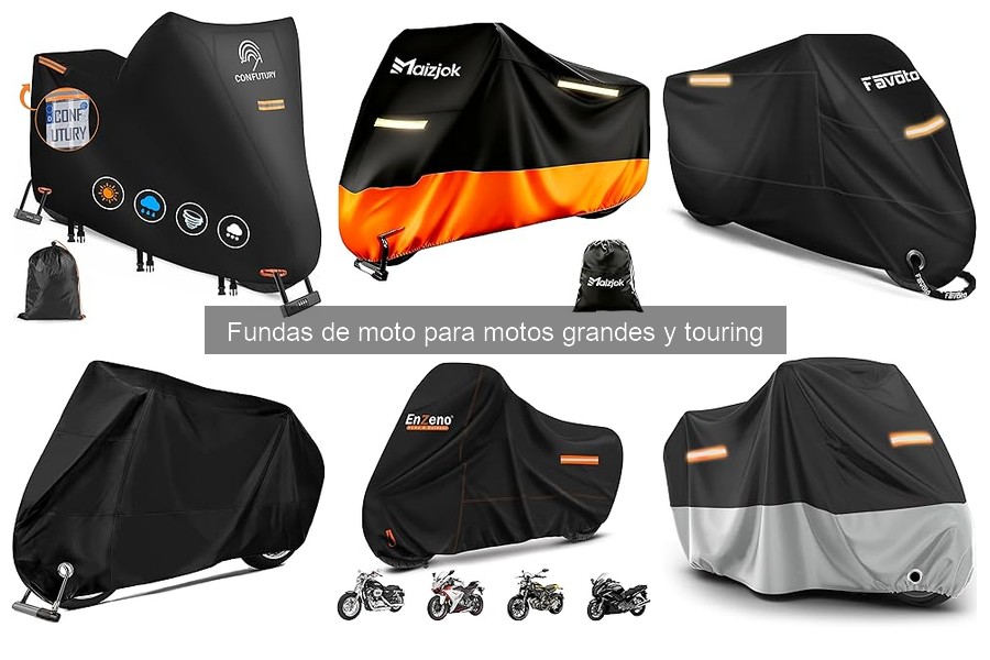 Tipos de Fundas de Moto para Motos Grandes y Touring
