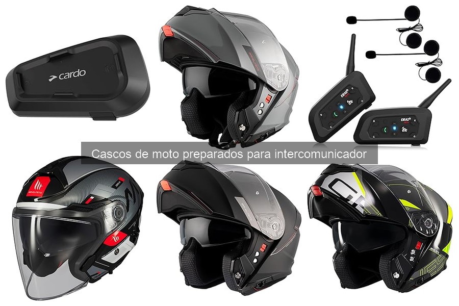 ** Tipos de Intercomunicadores para Cascos de Moto